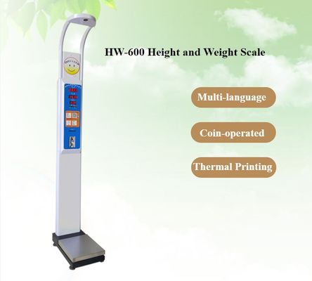 Escala de IMC digital avançada para medição precisa do peso corporal Faixa de altura 60-200cm