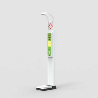 HW-600 Escala de peso e altura do corpo totalmente personalizada operada por moedas com ecrã LED