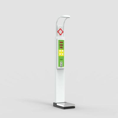 HW-600 Escala de peso e altura do corpo totalmente personalizada operada por moedas com ecrã LED
