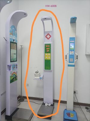 Máquina de Diagnóstico de Saúde Pessoal Display LED Balança automática para AC100-240V