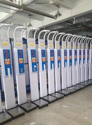 Suporte personalizado OBM Balanças de Farmácia Médica para medição de peso corporal e altura