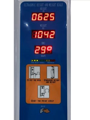 G.W 45kg Weight Range 8-200kg BMI máquina para medição precisa de peso e altura
