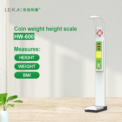 Máquina de peso do IMC para a faixa de peso 1-200kg e faixa de altura 0-200cm