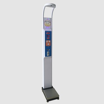 Máquina BMI operada por moeda com display LED com transmissão de dados e suporte personalizado