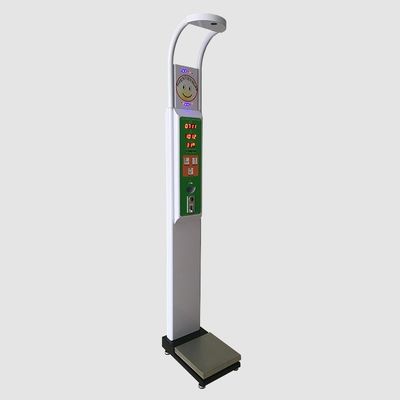 Máquina BMI operada por moeda com display LED com transmissão de dados e suporte personalizado