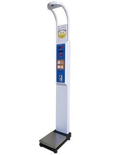 Analista de IMC do corpo da moeda Escala de venda HW-600 Faixa de altura 60-200cm para índice de massa corporal