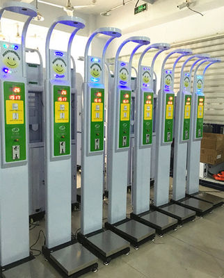 Faixa de altura 60-200cm Máquina eletrônica de IMC para medição precisa de peso e altura