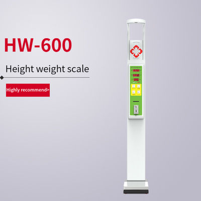 Medida precisa do IMC Corpo humano Altura e peso Pesagem de máquinas de venda automática Balanças NW 38kg
