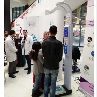 Medida precisa do IMC Corpo humano Altura e peso Pesagem de máquinas de venda automática Balanças NW 38kg