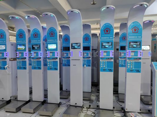 Envio da cidade de Zhengzhou Escala de altura e peso do IMC ultra-sônica com transmissão de voz HD